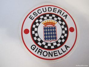 Coches y motocicletas: pegatina escuderia gironella